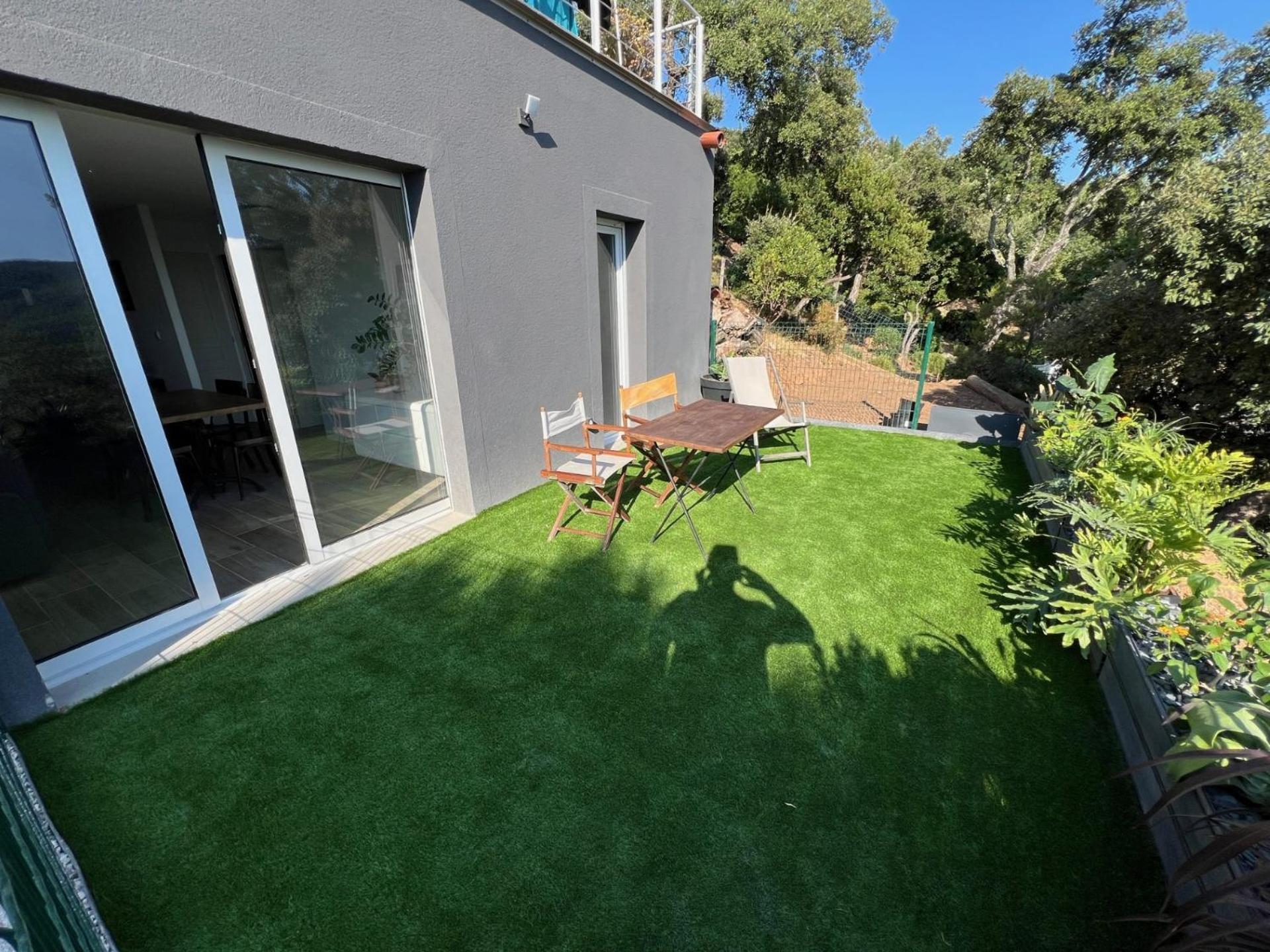 Appartement Valcros - Jardin Vue Mer 라론드레모레 외부 사진